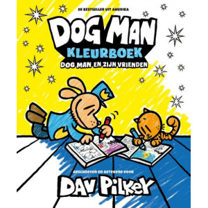 Dog Man kleurboek