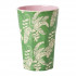 Rice beker groot, Green Paradise Print