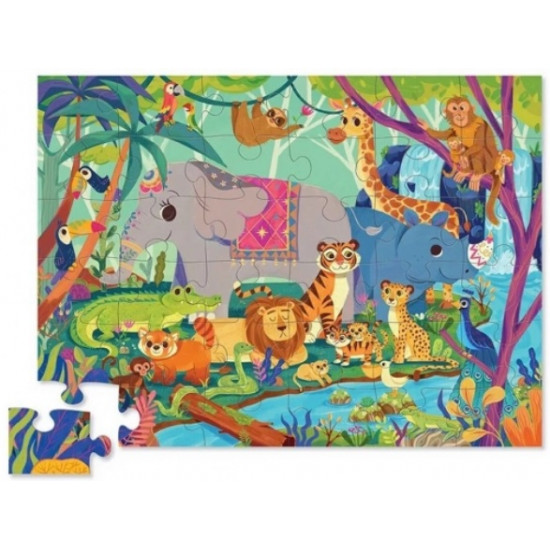 Puzzel - In the jungle (36 stukjes)