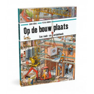 Kijk -en-zoekboek Op de bouwplaats