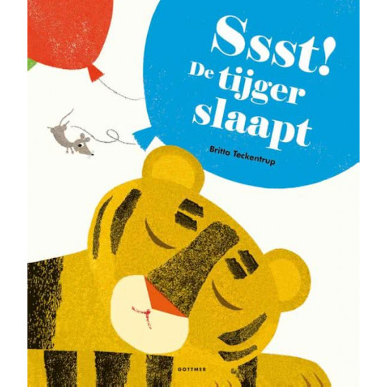 Sssst de tijger slaapt, kartonboek