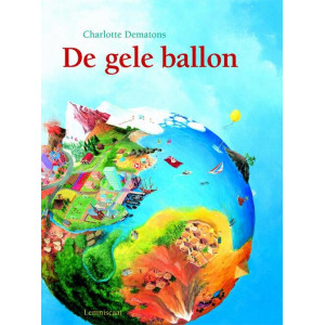 De gele ballon, karton